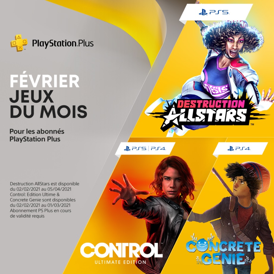 Illustration de l'article sur Les jeux PlayStation Plusde fvrier 2021