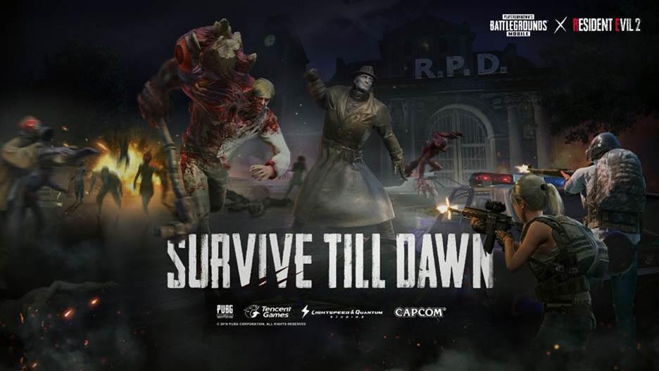 Illustration de l'article sur Crossover PUBG Mobile et Resident Evil 2