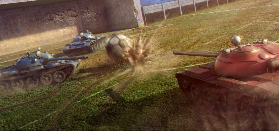 Illustration de l'article sur Du football dans World of Tanks !